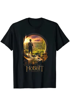 Warner Bros. Hobbit-T-Shirt Bilbo in Door T-Shirt, Unisex-Erwachsene, , S