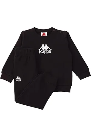 Kappa Kinder Jogginganzug 709486M Unisex Kids Suit | Langarm Sweatshirt I Jogging Hose I Jogginganzug I I 62-68