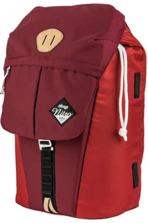 Nitro Cypress sportiver Daypack Rucksack für Uni & Freizeit, Streetpack mit gepolstertem 15“ Wide Laptopfach & Seesacktunnelverschluss, Überschlagdeckel, , 28 L