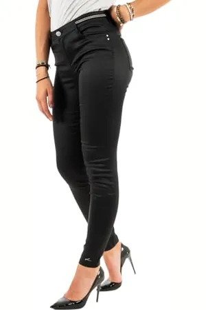 Morgan Damen Pantalon Slim enduit 212-PALONA Klassische Hose, , 44