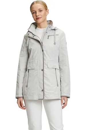 gil-bret Damen Jacke Popeline, Cremefarben, 44