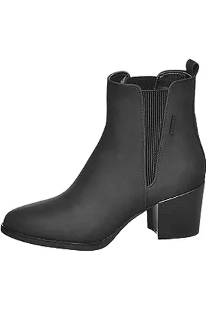 ESPRIT Modische Damen Stiefelette, 001 Black E, 37 EU