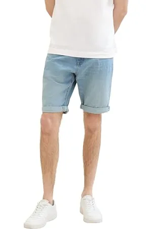 TOM TAILOR Herren Slim Jeans Bermuda Shorts, , 29