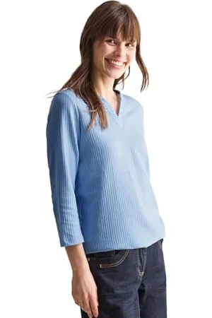 CECIL Damen B322818 Gestreiftes Shirt, , L EU