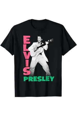 Elvis Presley Herren Offiziell Lizenziertes Design S T-Shirt