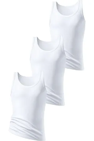 H.I.S Herren Tank Tops, Achselhemden, Feinripp, 3er Pack