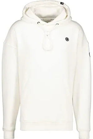 alife kickin ALIFE and Kickin YannisAK A Hoodie – Herren Kapuzenpullover – Bequemer Hoodie - Weiches Sweatshirt– Pullover Ideal für Freizeit & Alltag White M