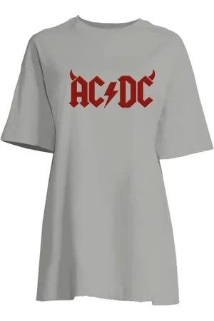 AC/DC Damen Woacdcrbt001 Nachthemd, , M