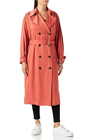 QS by s.Oliver Damen 150.12.203.16.151.2110078 Mantel, orange, 46
