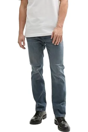 TOM TAILOR Herren 1035877 Jeans Marvin Straight, 10160-Blue Grey Denim, 34 W/32 L