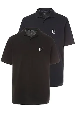 JP 1880 Herren große Größen Übergrößen Menswear L-8XL Poloshirts, Basic, 2er-Pack, Piqué, gekämmte Baumwolle 7XL 704317130-7XL