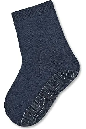 Sterntaler Fli Fli SOFT uni - Unisex Fliesen Flitzer einfarbig - warme Stoppersocken Baby mit Innenfrottee - elastische Baby und Kinder Strümpfe mit Anti-Rutsch-Sohle, , Größe 20
