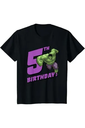 Marvel Kinder Hulk 5th Birthday T-Shirt