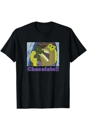 Spongebob Fish Screams Chocolate T-Shirt