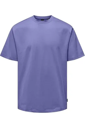 Only & Sons Male T-Shirt Locker geschnitten Rundhals T-Shirt