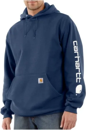 Carhartt Herren Sleeve Logo Hooded Sweatshirt Kapuzenpullover, , L