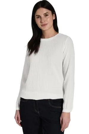 CECIL Bluse mit Smock-Detail