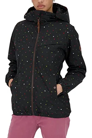 alife kickin ALIFE and Kickin Black MambaAK B Jacket – Damen Winterjacke Kurz – Warm & Stylisch für Kalte Tage – Perfekt für Herbst & Winter – Bequeme Jacke für den Alltag M