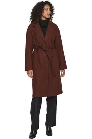 VILA VIPOKO Long Coat-NOOS