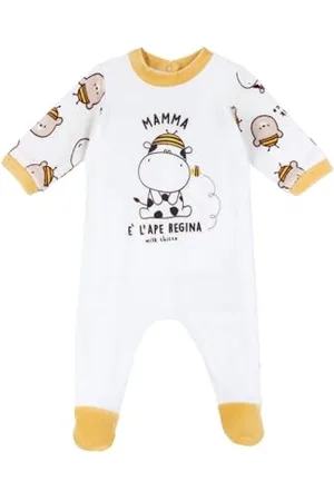 chicco Unisex Baby, Tutina in ciniglia Con piedino Kleinkind-Schlafanzüge, , 62