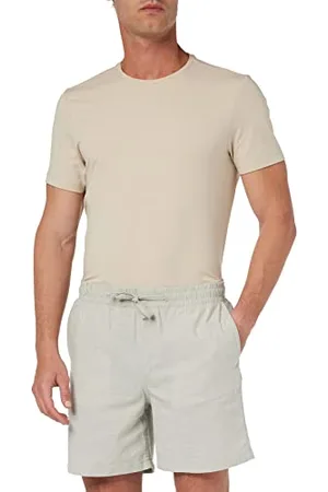 JACK & JONES Herren Jpstjeff Jjbreeze Linen Shorts Dek Chinoshorts, , S