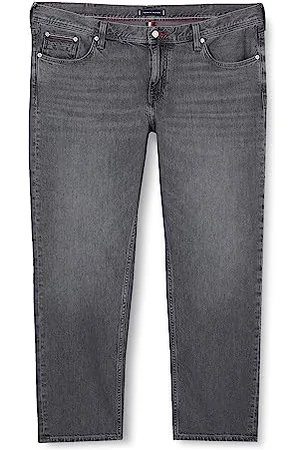 Tommy Hilfiger Herren Jeans Stretch, Grau (Steeler Grey), 40W / 34L
