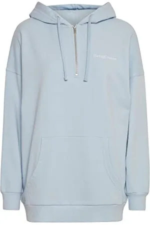 TheJoggConcept JCSAFINE Damen Sweatshirt Pullover Sweater Hoodie Kapuzen-Pullover mit Kapuze mit Reißverschluss mit Känguru-Tasche, Größe:M, Farbe: