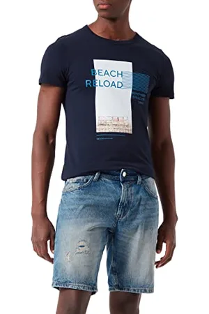 TOM TAILOR Herren Jeans Bermuda Shorts 1031120, , S