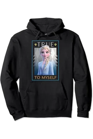 Disney Frozen 2 Elsa True To Myself Portrait Pullover Hoodie