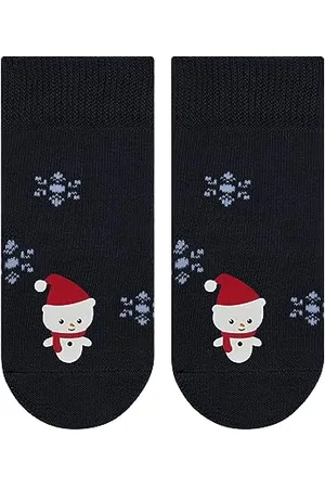 Falke Unisex Baby Little Snowman Socken Nachhaltige Baumwolle dünn gemustert HP