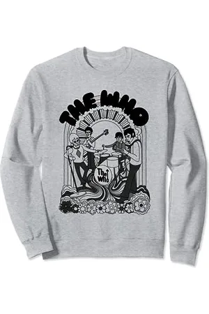 The Who Offizielle Retro-Illustrationskunst der 70er Jahre Sweatshirt