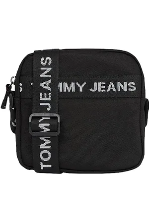 Tommy Hilfiger Herren Umhängetasche Essential Reporter Mittelgroß, (Black), Onesize