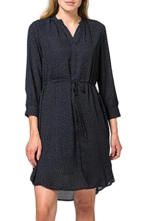SELECTED Damen SLFDAMINA 7/8 AOP Dress B NOOS Kleid, , 42