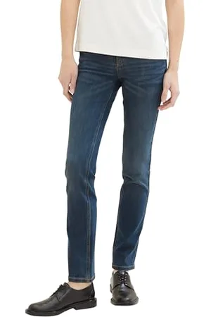 TOM TAILOR Damen Alexa Straight Jeans, , 33/30