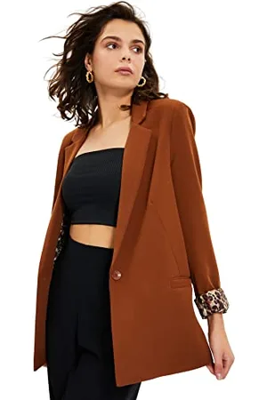 Trendyol Damen liner detailed jacket , , 40 EU