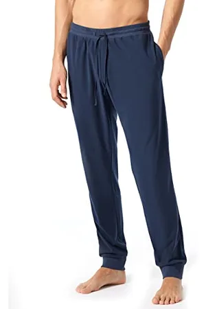 Schiesser Herren Hose lang Bündchen Pyjamaunterteil, , 52