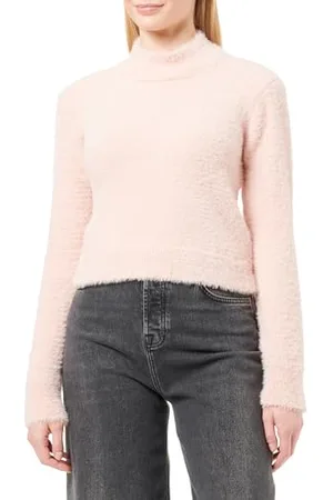 Trendyol Damen Gerade Lange Ärmel Schlank Sweater