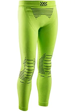 X Bionic Kinder Invent 4.0 JUNIOR Pants, Green Lime/Black, 8/9