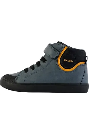 Geox J GISLI Boy F Sneaker, AVIO/Yellow, 25 EU