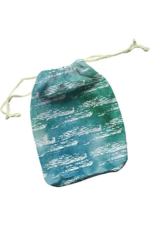 Questo Casa Bedruckte Baumwoll Taschen mit Kordelzug, Einkaufstasche, Stoffsack, Stofftasche, Beutel, Gemüsesack, Wiederverwendbare, Faltbar, Größe: 40x50 Cm