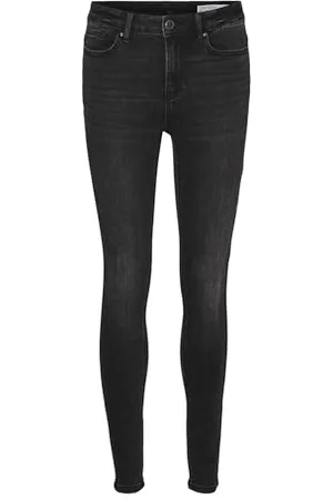 VERO MODA Female Skinny Jeans VMFLASH Mid Rise Jeans