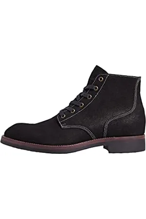 Superdry Herren Officer Fashion Boot, Black, Small