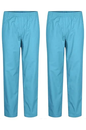MISEMIYA Packung 2 Stück - Unisex SANITÄRHOSE - MEDIZINISCHE Uniformen SANITÄR Uniformen Arbeitshose - Ref. 8312 * 2 Stück - X-Small