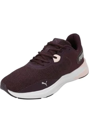 PUMA Unisex Disperse XT 3 Knit Cross Trainer, Midnight Plum-Rosebay White, 44 EU