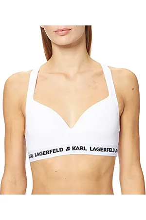 Karl Lagerfeld Damen Logo gepolsterter BH S