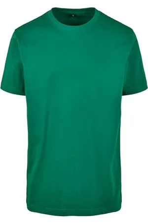 Build Your Brand Herren T-Shirt Round Neck, forest green, L