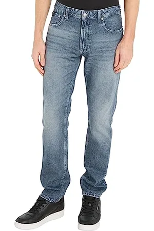 Calvin Klein Jeans Herren Jeans Authentic Straight Fit, Grau (Denim Grey), 29W / 32L