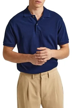 Pepe Jeans Herren Hudson Polo, Blau (Indigoblau), XXL