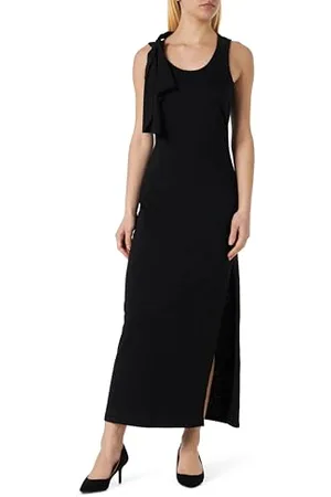Pinko Damen Aracne Jerseykleid aus Baumwollleinen Homecoming-Kleid, , L