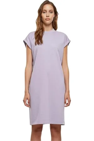 Urban classics Damen TB6856-Ladies Light Terry Dress Kleid, , L